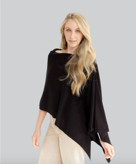 Signature Cotton Poncho
