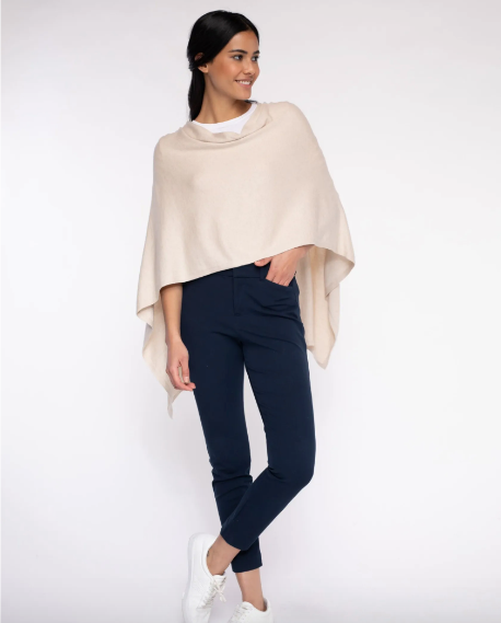 Signature Cotton Poncho