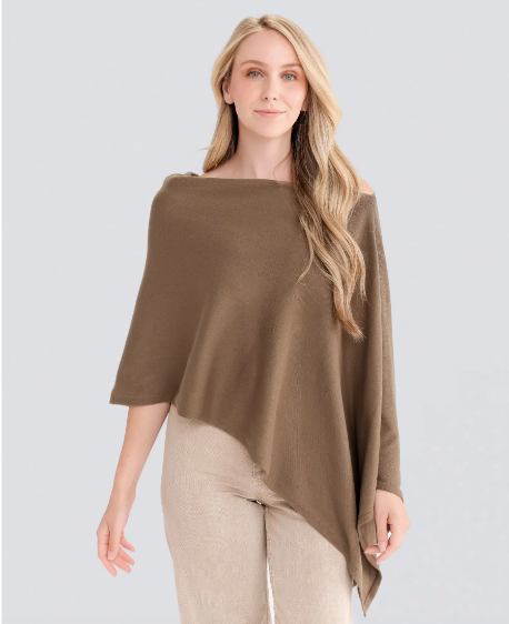 Signature Cotton Poncho