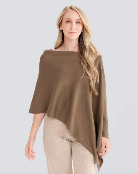 Signature Cotton Poncho