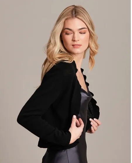 Divine Ruffle Edge Bolero