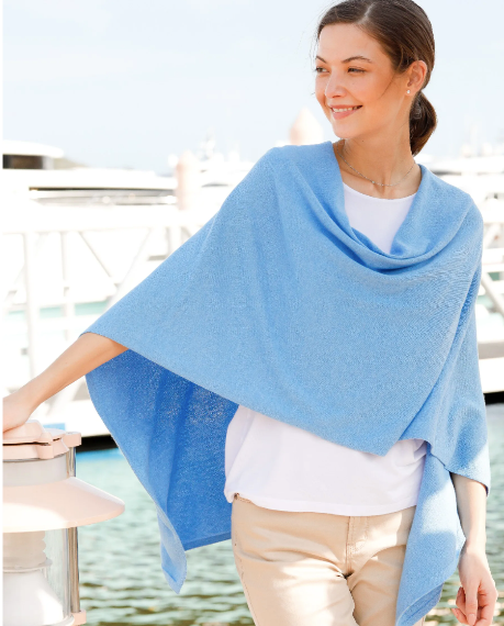 Signature Cotton Poncho