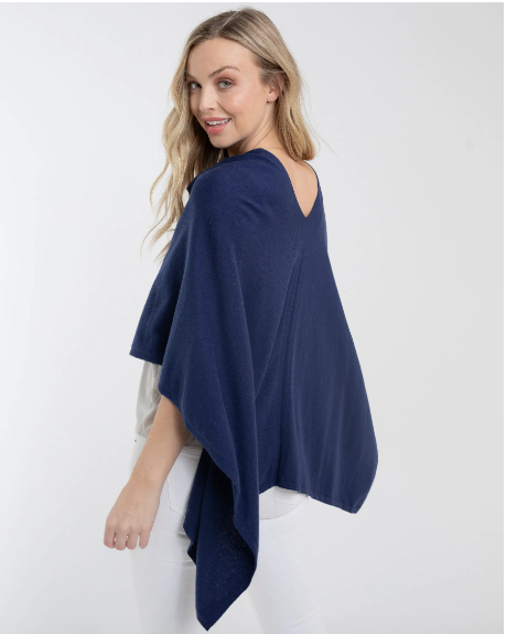 Signature Cotton Poncho