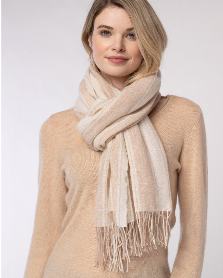 Cashmere Naples Woven Scarf Wrap