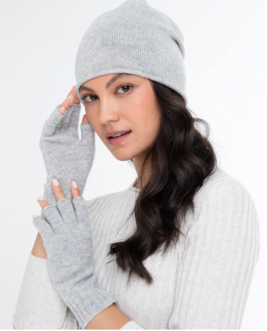 Essential Cashmere Slouchy Hat