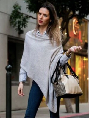 Signature Cashmere Poncho