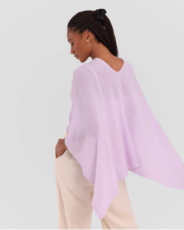 Signature Cashmere Poncho