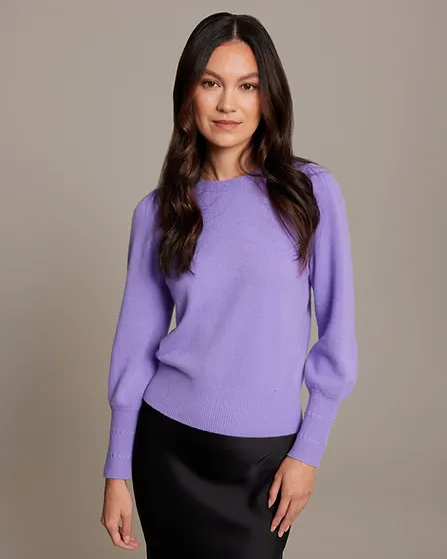 Eva Blouson Sleeve Pullover