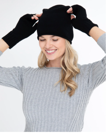 Cashmere Essential Fingerless Glove